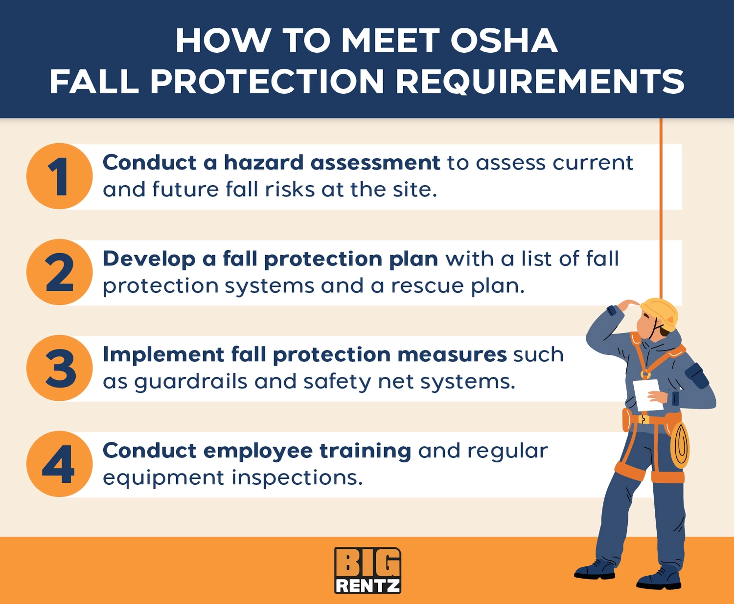 Osha Fall Protection Standard Ensuring Workplace Safety Lineman