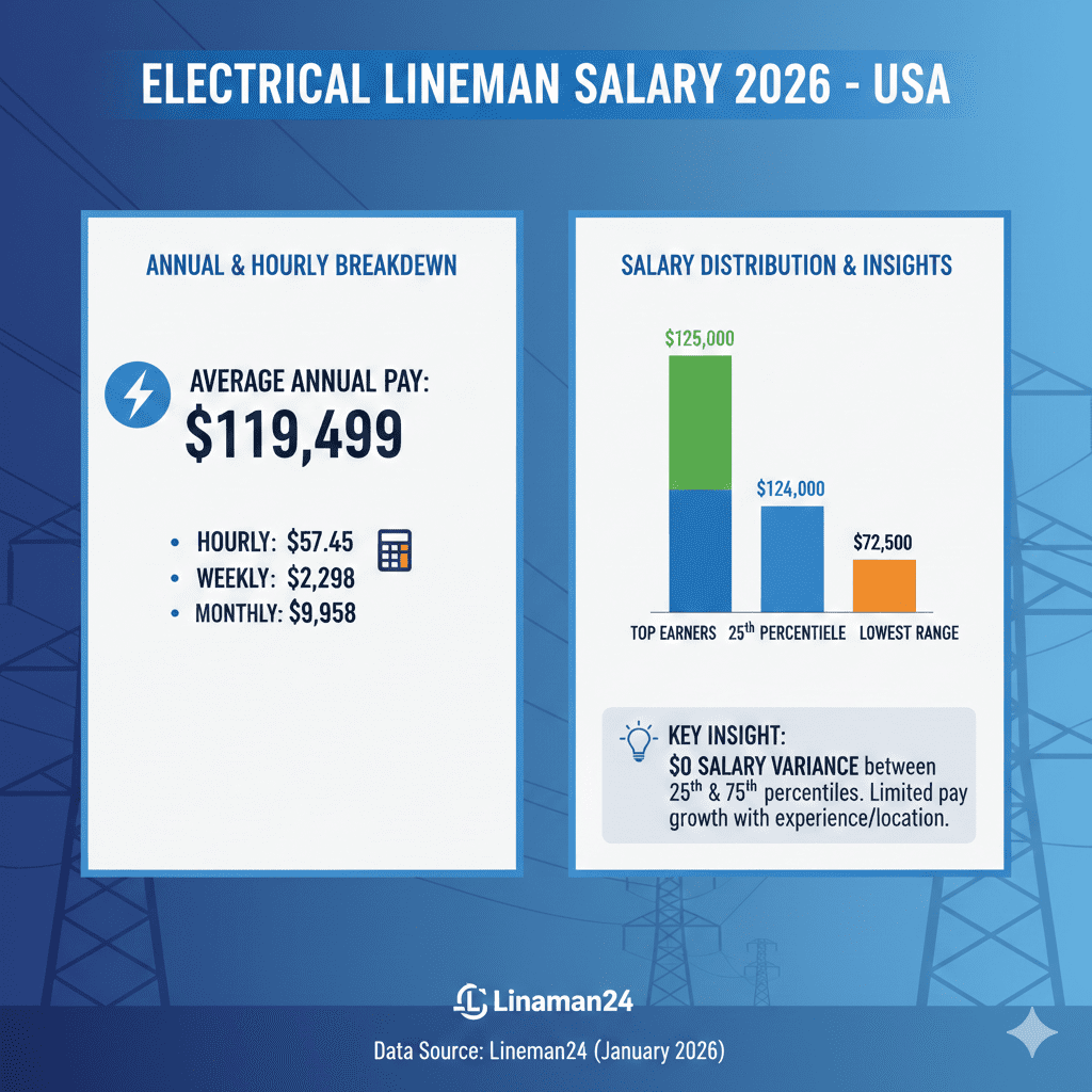 Electrical Lineman Salary