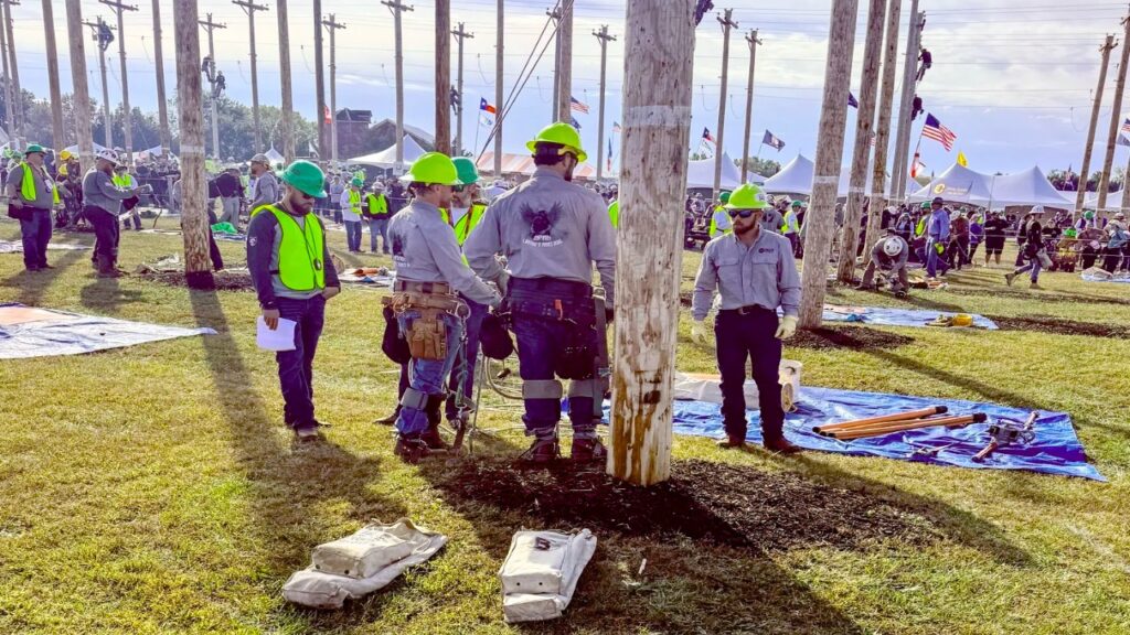 Lineman training time